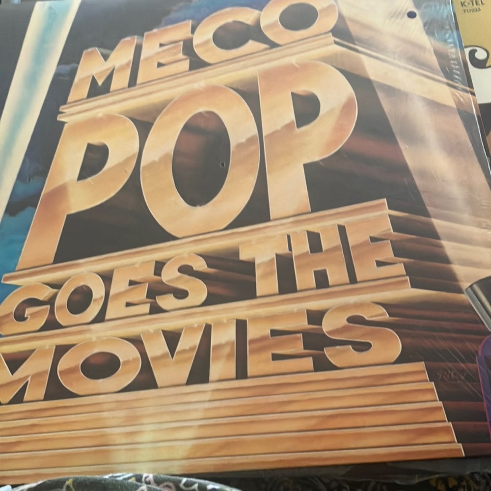 Meco Pop Goes the Movies Vinyl Record